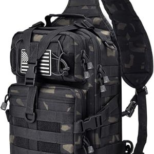 HAOMUK Men's Tactical Sling Bag Backpack