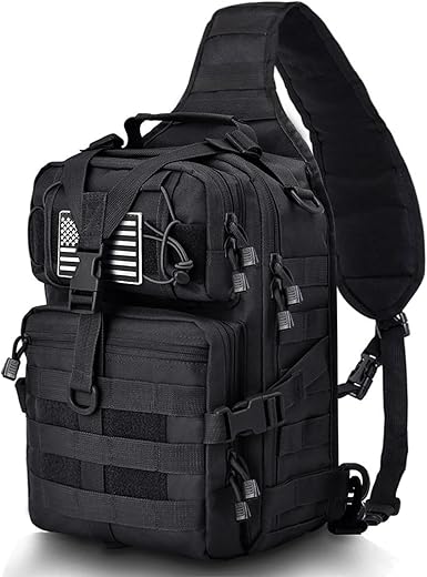 Men’s Tactical Sling Backpack by ...