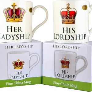 His Lordship & Her Ladyship Mug Set