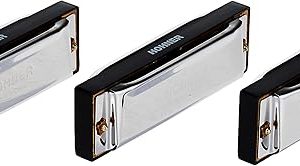 Hohner Bluesband Harmonica Set of 3