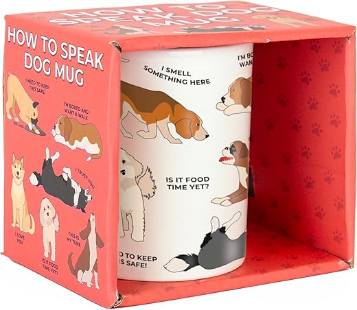 How to Speak Dog Mug – Fun Cerami...
