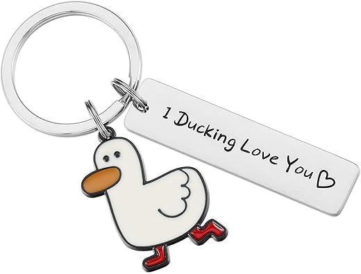 Cute Duck Keyring – Perfect Gift ...