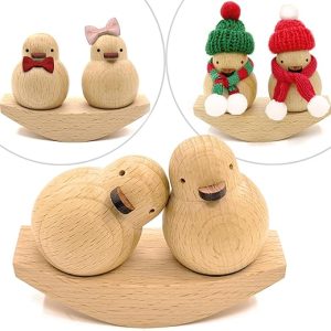 Igone Wooden Swinging Duck Ornament