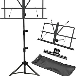IRONTREE 2 in 1 Adjustable Music Stand