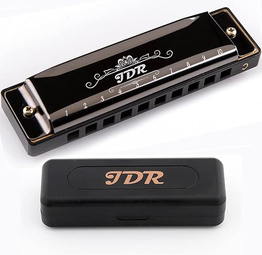JDR C Key Harmonica – 10 Hole Dia...