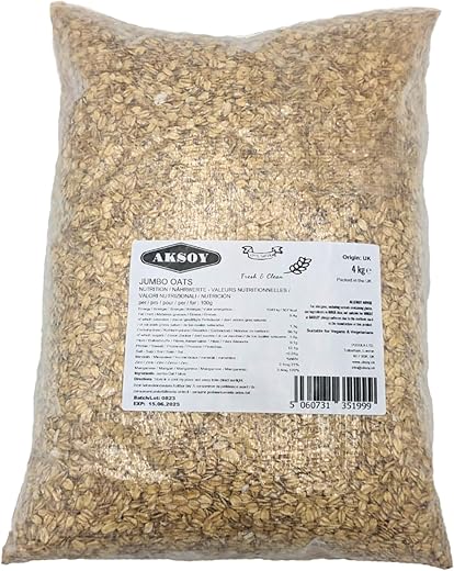 Premium Jumbo Rolled Oats 4KG – H...