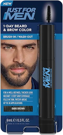 Just For Men 1-Day Dark Brown Beard &am...