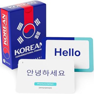 Korean Conversational Phrase Flashcards