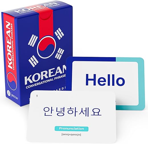 75 Korean Conversational Phrase Flash C...