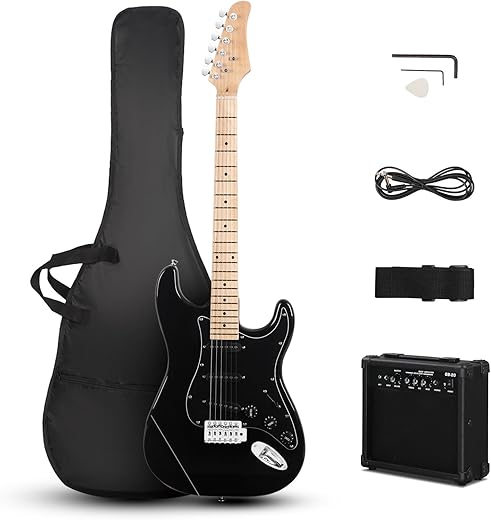39″ LALAHO Electric Guitar Kit wi...