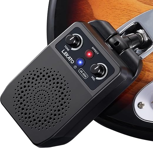 LEKATO 5W Portable Bluetooth Guitar Amp...