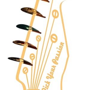 Light Up Guitar Pick Holder with Base