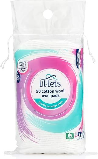 Organic Cotton Wool Oval Pads – E...