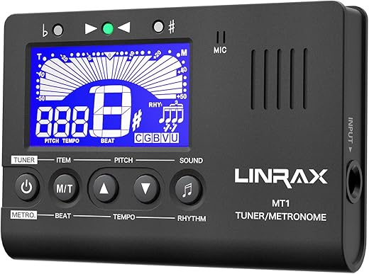 3-in-1 Digital Metronome Tuner for Guit...