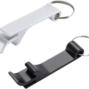 Mini Bottle Opener Keyring Set