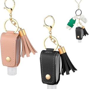 Mini Hand Sanitiser Keychains with Clip