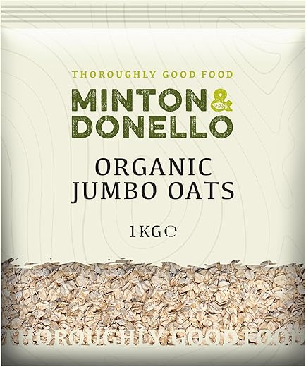 Organic Jumbo Oats 1Kg | Eco-Friendly &...