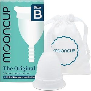 Mooncup Silicone Menstrual Cup for Heavy Flow