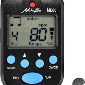 MOREYES Mini Digital Metronome for Musicians