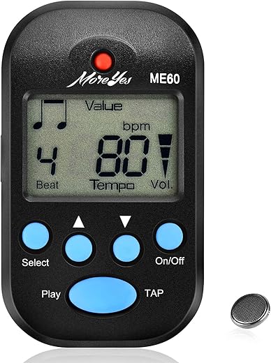 MOREYES Mini Digital Metronome with Spe...