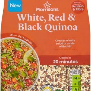Morrisons White Red & Black Quinoa 300g