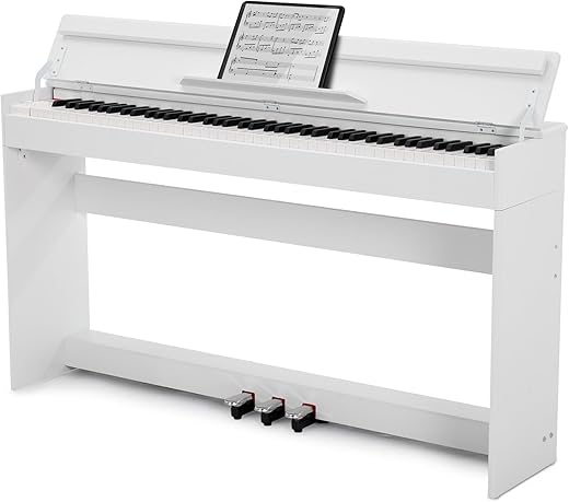 MUSTAR 88-Key Digital Piano with Weight...