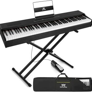 MUSTAR 88 Key Digital Piano with Bluetooth