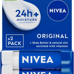 NIVEA Original Care Lip Balm Duo Pack