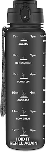 Motivational 1L Sports Water Bottle ...