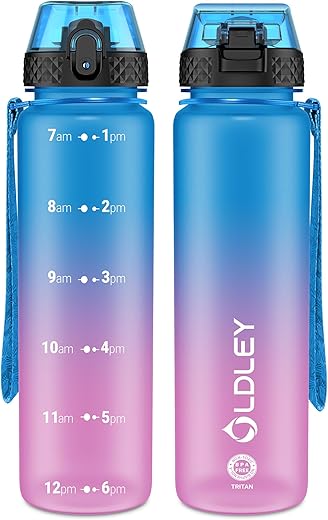 Motivational 1L Sports Water Bottle wit...