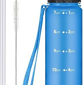 OLDLEY 1L Motivational Sports Water Bottle