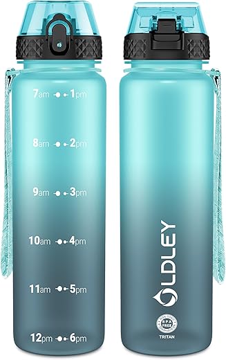 Motivational 1L Sports Water Bottle wit...