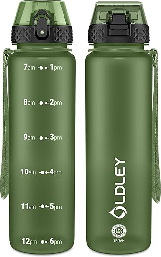 Motivational 1L Sports Water Bottle wit...
