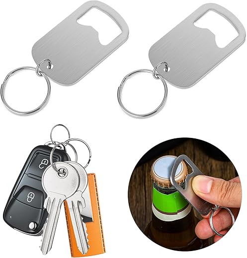 Stainless Steel Keychain Bottle Opener ...