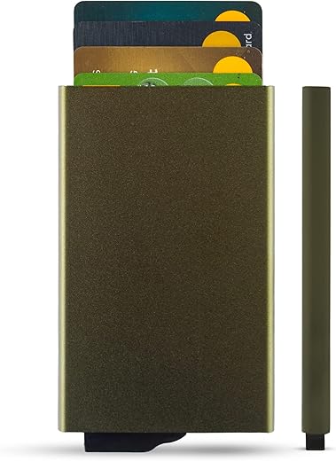 Minimalist RFID Blocking Metal Card Hol...