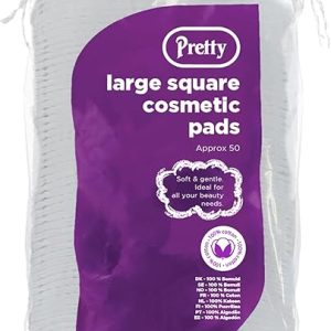 Pretty Cotton Makeup Remover Pads 50pk