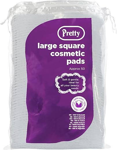 Premium Cotton Makeup Remover Pads R...