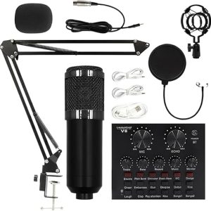 Professional Microphone Bundle for Streaming
