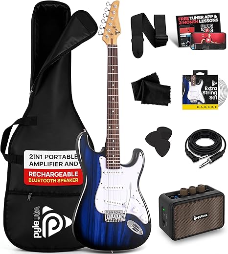 Pyle 97cm Electric Guitar Kit for Begin...