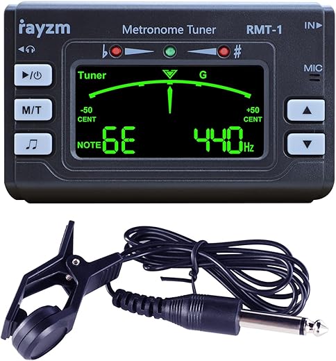 Rayzm Metronome Tuner with Earphone Jac...