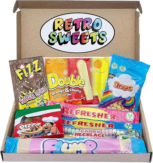 Retro Sweets Gift Box – Perfect T...