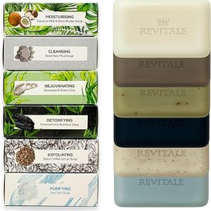 Revitale Natural Cleansing Soap Bars Set