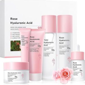 Rose Skincare Set for Radiant Complexion