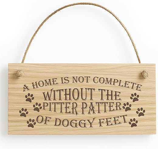 Dog Owner Wooden Plaque – ‘...