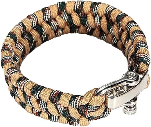 Adjustable Outdoor Paracord Survival Br...