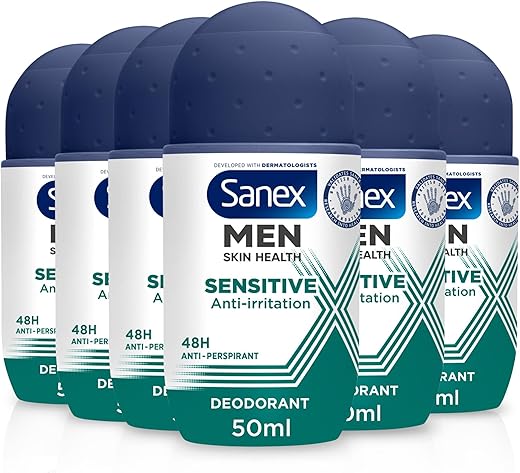 Sanex Men Sensitive Roll-On Deodorant 6...