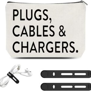 ShiQiao Travel Cable Organizer with Ties