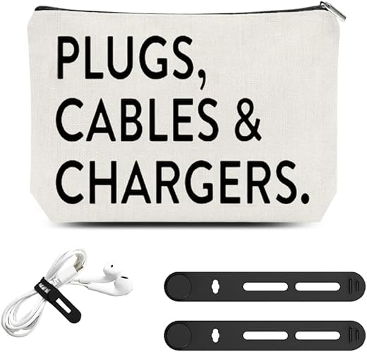 ShiQiao Travel Cable Organizer Bag with...