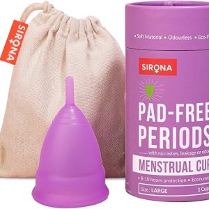 Sirona Reusable Menstrual Cup - Large Size