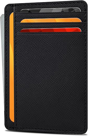Slim Real Leather RFID Blocking Wallet ...
